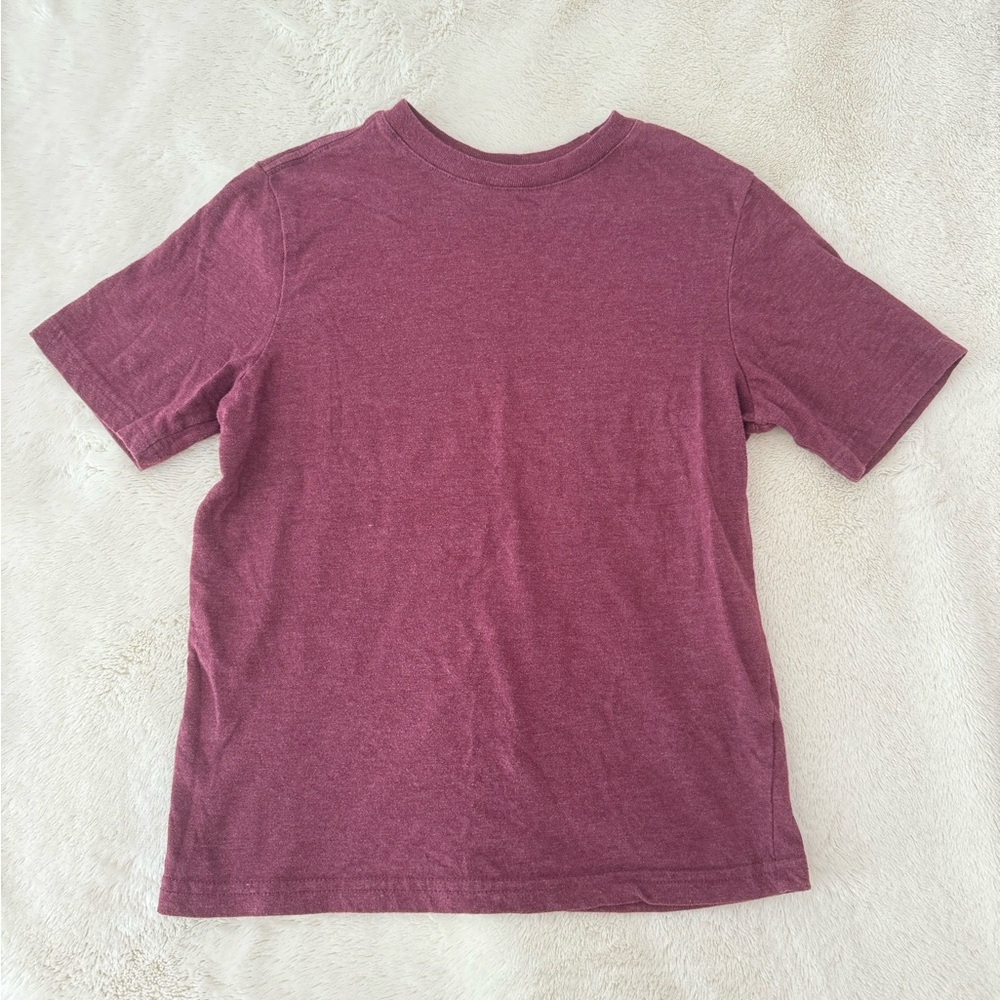 MOVING SALE - kids/women’s xs maroon tee ✰ alt // casual // grunge